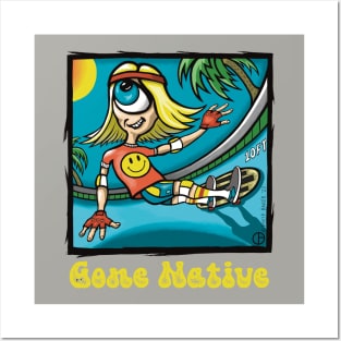 Tony Ocula Gone Native Posters and Art